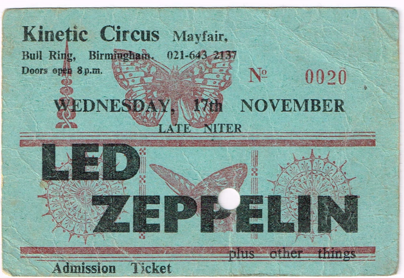 Circus Birmingham Music Archive